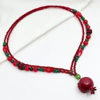 گردنبند یلدایی انار|بدلیجات|یزد, |دیوار