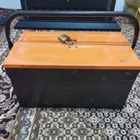 آچار و جعبه فلزی