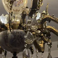 لوستر ۸شاخه برنزاصل