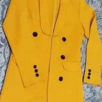کت مازراتی زرد خردلی