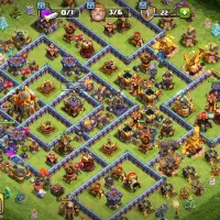 اکانت کلش 16مکس