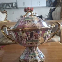 ۴ تیکه دکوری آنتیک چینی مارکدار سایز بزرگ|صنایع دستی و سایر لوازم تزئینی|اردبیل, |دیوار