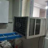 کولر گازی پشت پنجره ایی