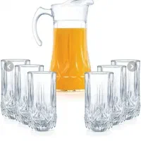 ظرف اردوخوری پارچ ولیوان لومینارک فرانسه