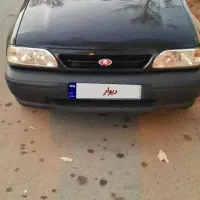 پراید ۸۸ مشکی دو گانه کارخانه