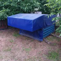 اتاق وانت مزدا مسقف چادری و فلزی خیلی محکم وعالی|قطعات یدکی و لوازم جانبی|اسالم, |دیوار