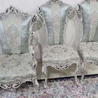 فروش فوری مبل ۹نفره همراه میزعسلی|مبلمان خانگی و میز عسلی|اهواز, پادادشهر|دیوار