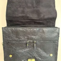 کیف کلاسیک اداری و کیف رودوشی با چرم شترمرغ|کیف، کفش، کمربند|اصفهان, بهارستان|دیوار