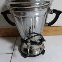 سماور برقی برنج قدیمی ومحکم وسالم