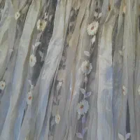 پرده زیبا ودرحدنو۲عدد|پرده، رانر، رومیزی|بندر انزلی, سید آسیه|دیوار