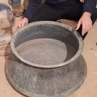 دیگ مسی بزرگ حداقل 40 نفری