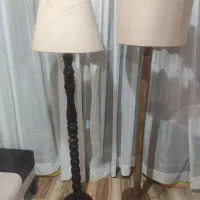 آباژور چوبی خراطی شده