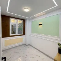 رنگ کاری رنگاری ساختمان . الیاف و پتینه|خدمات پیشه و مهارت|قم, دروازه چوبی|دیوار