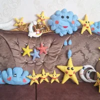 آویز ماه و ستاره اتاق کودک