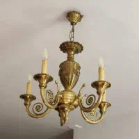 لوستر برنج ۵شعله .۶شعله.۲ شعله|لوستر و چراغ آویز|تهران, مسعودیه|دیوار