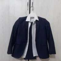 کت شلوار بچه گانه با پیراهن سفید بچگانه|کفش و لباس بچه|شوشتر, |دیوار