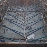 اجرا ویلا استخر  قالب بندی آرماتور بندی شیروانی