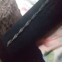 زنجیر نقره مار پیچ
