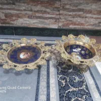 شیرینی خوری و میوه خوری برنز|ظروف سرو و پذیرایی|نورآباد, |دیوار