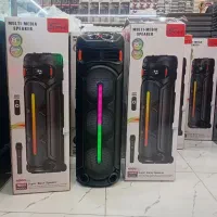 اسپیکر 1 متری / 3 باند / میکروفون بیسیم/ غول صدا|پخشکننده همراه|مشهد, امام رضا (ع)|دیوار