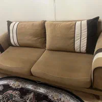 مبل ۷ نفره و میز وسط به همراه آینه و کنسول|مبلمان خانگی و میز عسلی|تهران, مولوی|دیوار