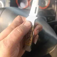 چاقو دسته شاخی