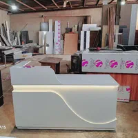 میزکانترمنشی/پیشخوان طرح سنگ های گلاس ام دی اف کد|دفتر کار|تهران, پاسداران|دیوار