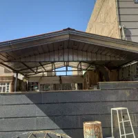 اجرای شیروانی آردواز سردرب خرپا سوله|خدمات پیشه و مهارت|اسلام‌شهر, باغ فیض|دیوار