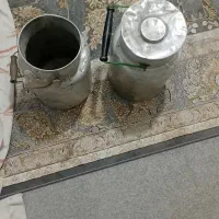 باسلام قابلمه های کوچک وبزرگ و۲عددملاقه کوچک وبزرگ