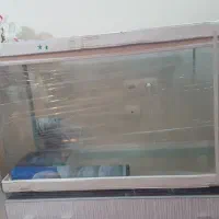 اکواریوم اک و پلمپ استفاده نشده شرکتی شیشه خم