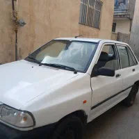پراید سفید مدل ۹۱،صاف و بی موج ، موتور سلامت|خودرو سواری و وانت|دورود, |دیوار