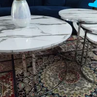 میز جلو مبلی و سه میز عسلی|مبلمان خانگی و میز عسلی|علی‌آباد کتول, |دیوار