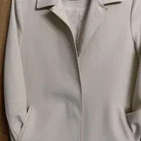 کت تک کرمی خوشرنگ جنس کرپ خارجی