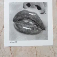 قبول سفارش چهره(سیاهقلم هایپررئال)