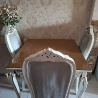 مبل ۷نفره و میز ناهارخوری ۴نفره|مبلمان خانگی و میز عسلی|باقرشهر, |دیوار