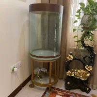اکواریوم استوانه ، استوانه ای ، گرد|ماهی|تهران, مینای جنوبی|دیوار