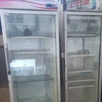 دو عدد یخچال ویترینی در حد نو کاملا سالم