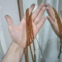 تسبیح کهربا مهردار فاتح