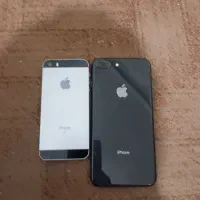 آیفون ۸ پرومکس ۲۵۶  . آیفون SE 5  هر دو سالم .