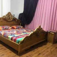 مبلمان ۹نفره سلطنتی به همراه تخت|مبلمان خانگی و میز عسلی|قائم‌شهر, |دیوار