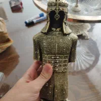 مجسمه زره عثمانی برنزی دکور خانگی/ اداری