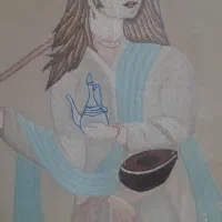 تابلو ابریشم دست دوز|کلکسیون اشیاء عتیقه|ملارد, |دیوار