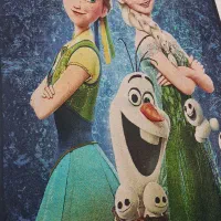 فرش طرح السا و انا بسیار نو و تمیز