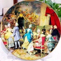 بشقاب دیوارکوب طرح فرانسوی|صنایع دستی و سایر لوازم تزئینی|تهران, حر|دیوار
