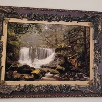 تابلو منظره ماشینی|تابلو فرش|ارومیه, |دیوار