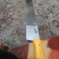 چاقو قصابی صاطوربزرگ درحدنو دست ساز زنجان