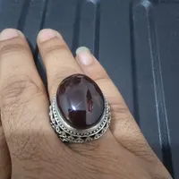 عقیق یمنی رکاب دست ساز سنگین
