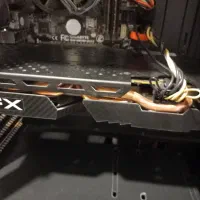 کارت گرافیک Rx580 تمیز