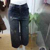 شلوارجین نگینی تخفیف تافزذاشب