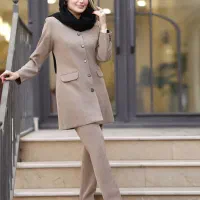 مانتو مانتو شلوار سوییت پالتو